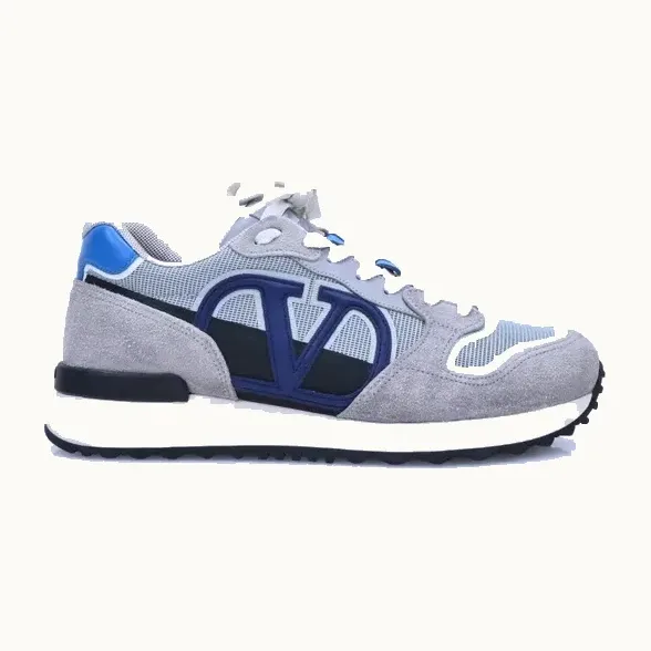 Tenis Valentino VLogo Pace Gris, Talla 45