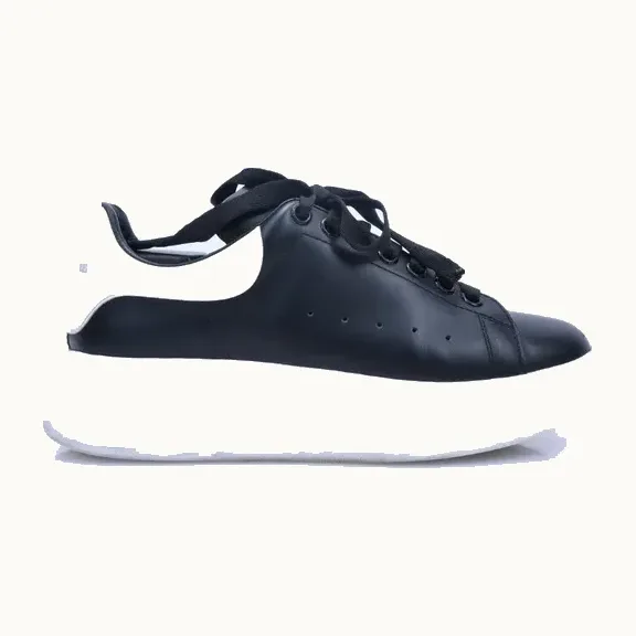 Tenis Alexander McQueen Oversized Negros, Talla 40.5