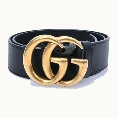 Faja Gucci Marmont GG Negra, Talla 80