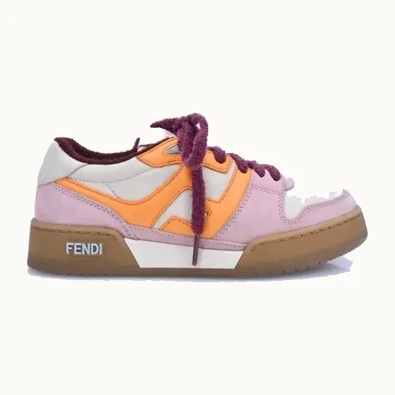 Tenis Fendi Match Rosas, Talla 36