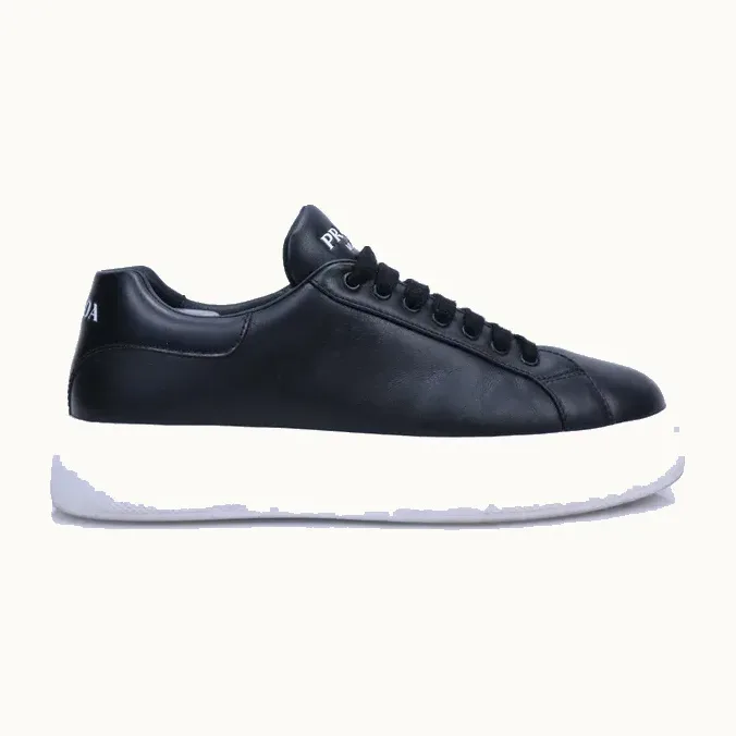 Tenis Prada Platform Negros, Talla 43