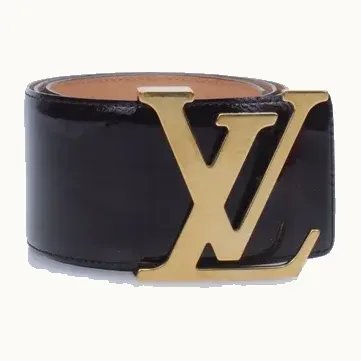Louis Vuitton Initials Vernis Vino, Talla 75