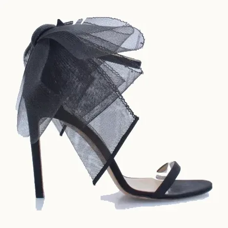 Zapatos Jimmy Choo Aveline 100 Negros, Talla 39