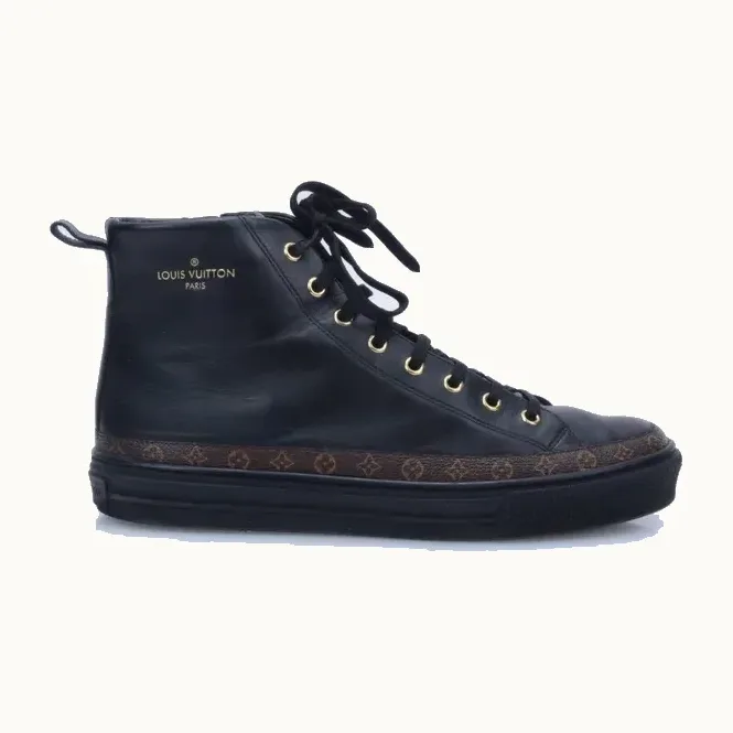 Tenis Louis Vuitton Stellar High Negros, Talla 39