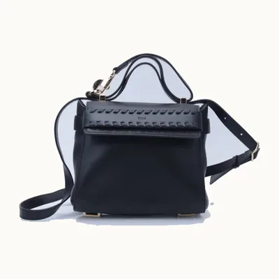 Bolso Loewe Chloe Nacha Small Negro