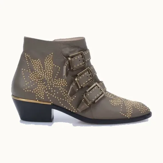 Zapatos Chloé Susanna Taupes, Talla 37