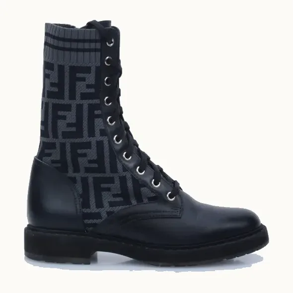 Zapatos Fendi Rockoko Negros, Talla 37