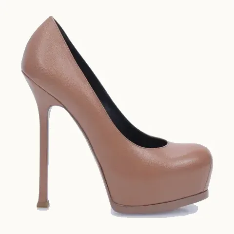 Zapatos Saint Laurent Tribtoo Nudes, Talla 37