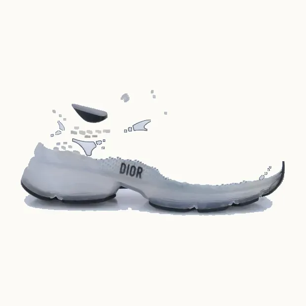 Zapatos Dior DiorVibe Blancos, Talla 35.5
