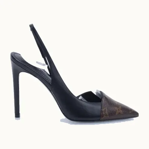 Slingbacks Louis Vuitton Cherie Monogram, Talla 36