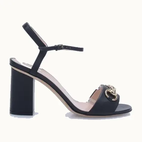 Mocasines Gucci Horsebit 1955 90 Negros, Talla 36