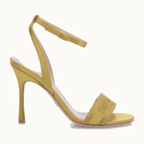 Zapatos Dior Dway 100 Dorados, Talla 36