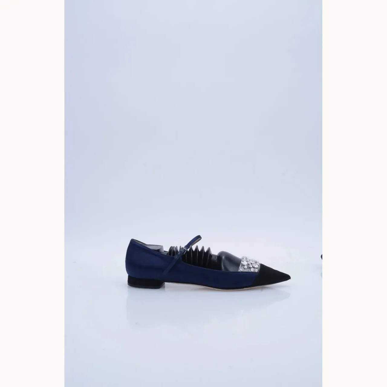 Zapatos Miu Miu Mary Jane Azules, Talla 37