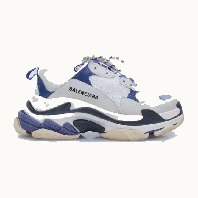 Zapatos Balenciaga Triple Blancos, Talla 38