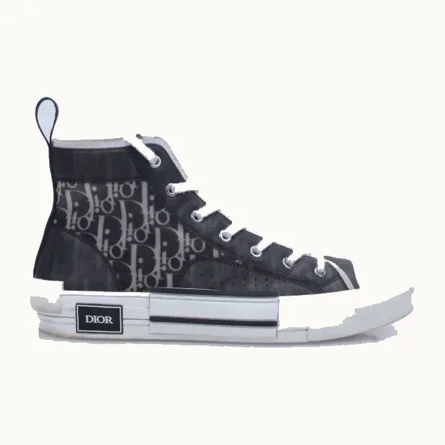 Zapatos Dior B23 Oblique High Negros, Talla 43