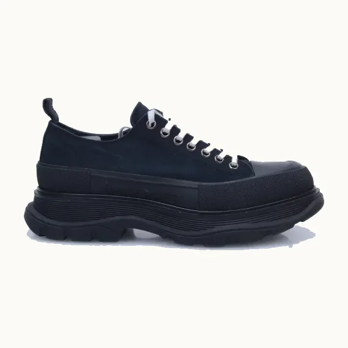 Zapatos Alexander McQueen Tread Slick Negros, Talla 44