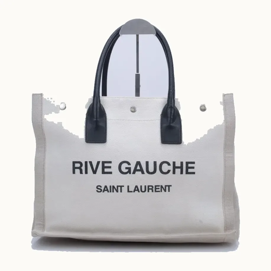 Bolso Saint Laurent Rive Gauche Small Beige