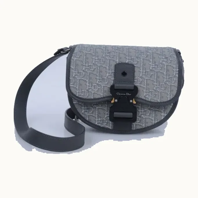 Bolso Dior Gallop Mini Oblique Gris