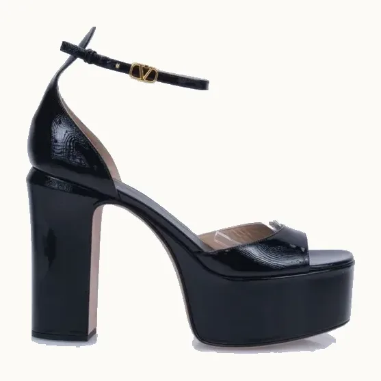 Zapatos Valentino Tan-Go 155 Negros, Talla 40