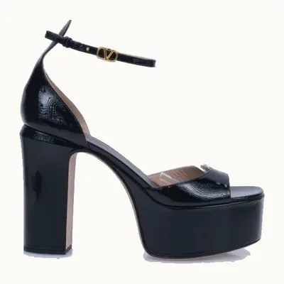 Zapatos Valentino Tan-Go 155 Negros, Talla 40