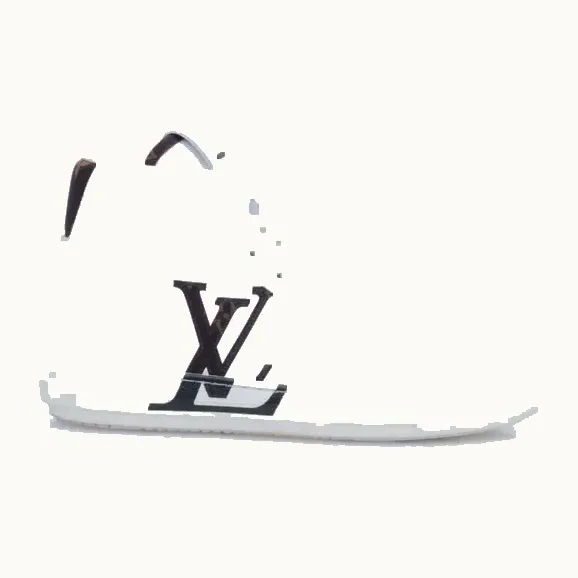 Zapatos Louis Vuitton Charly High Blancos, Talla 37