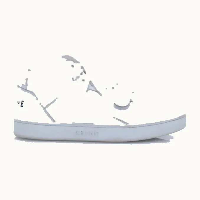 Zapatos Céline Ct 02 Mid Blancos, Talla 38