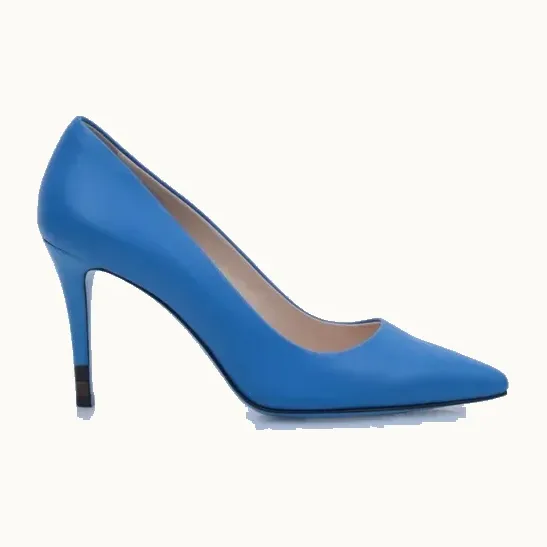 Tacones Fendi Anne Azules, Talla 36