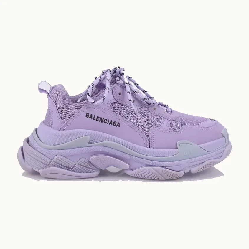 Zapatos Balenciaga Triple Morados, Talla 39