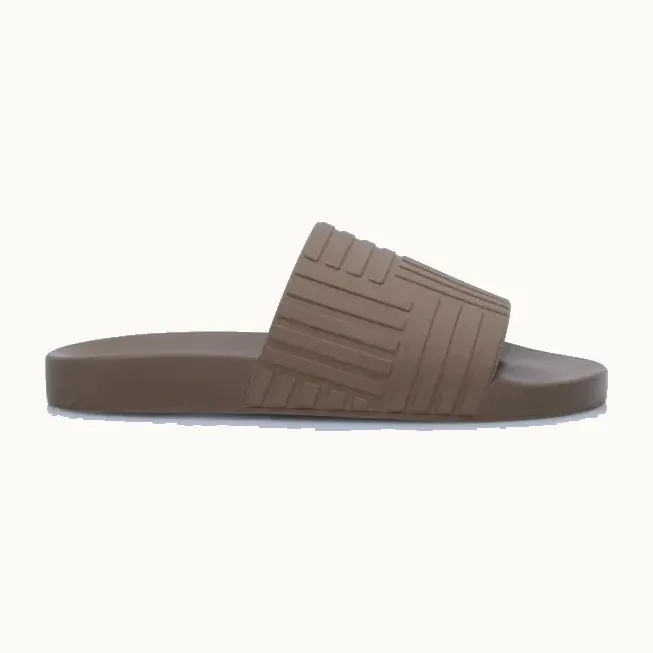 Zapatos Bottega Veneta Rubber Cafés, Talla 44