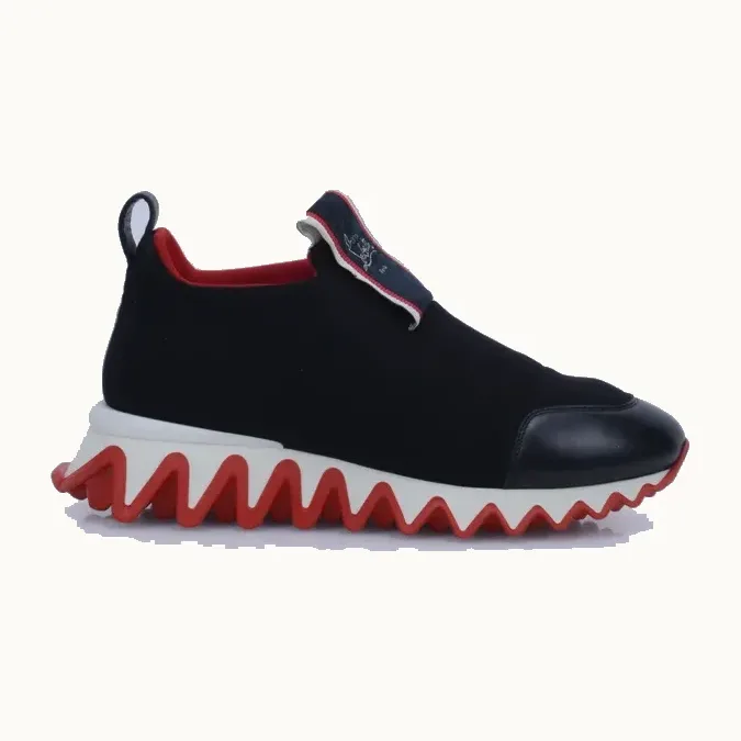Zapatos Christian Louboutin Tiketa Run Negros, Talla 39.5