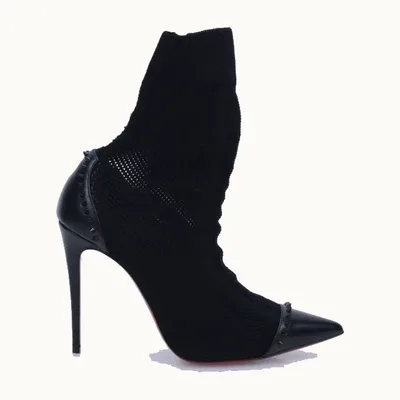 Zapatos Christian Louboutin Dovi Dova 100 Negros, Talla 38.5
