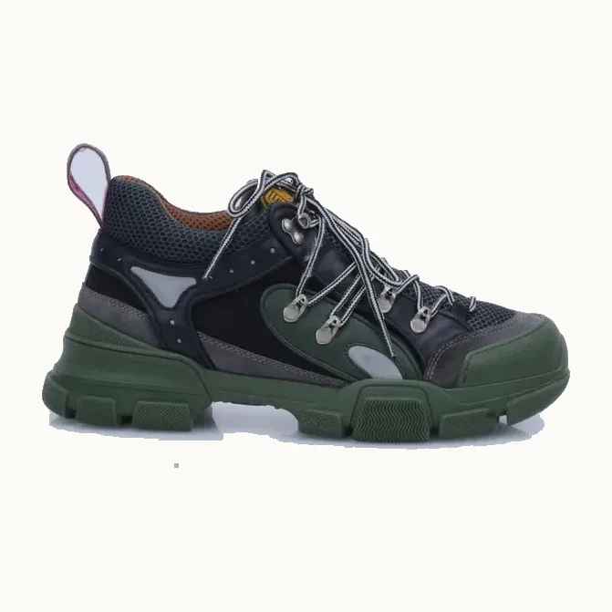 Zapatos Gucci Flashtrek Verdes, Talla 42.5