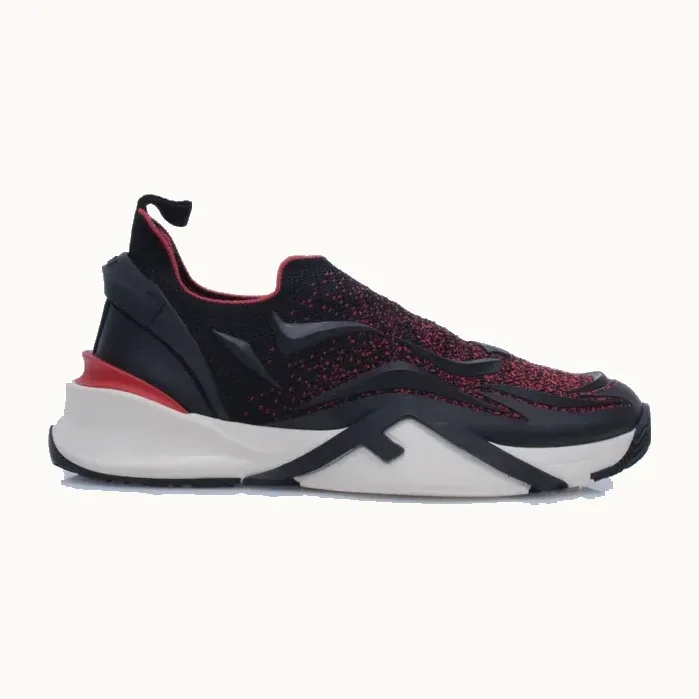 Zapatos Fendi Flow Negros, Talla 44