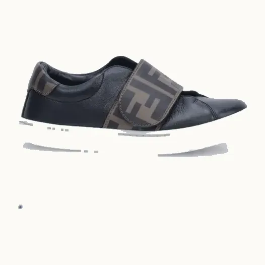 Zapatos Fendi Stretch Kids Negros, Talla 28