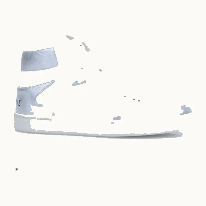 Zapatos Céline Ct-01 High Plateados, Talla 43