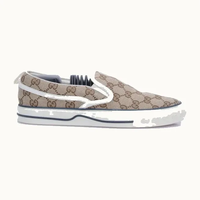 Slip On Gucci 1977 GG Canvas, Talla 39.5