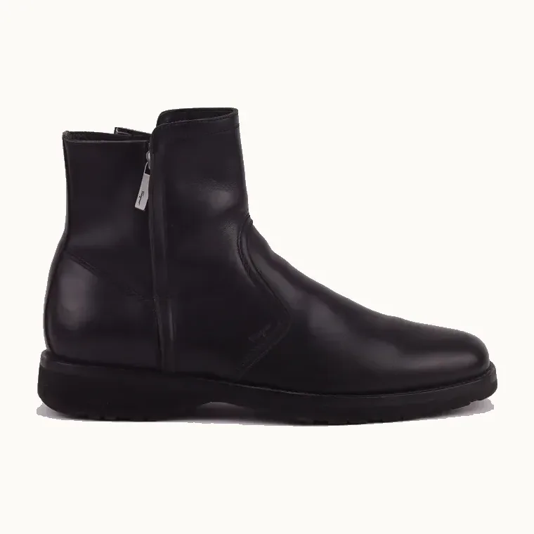 Botas Chelsea Salvatore Ferragamo Negras, Talla 42