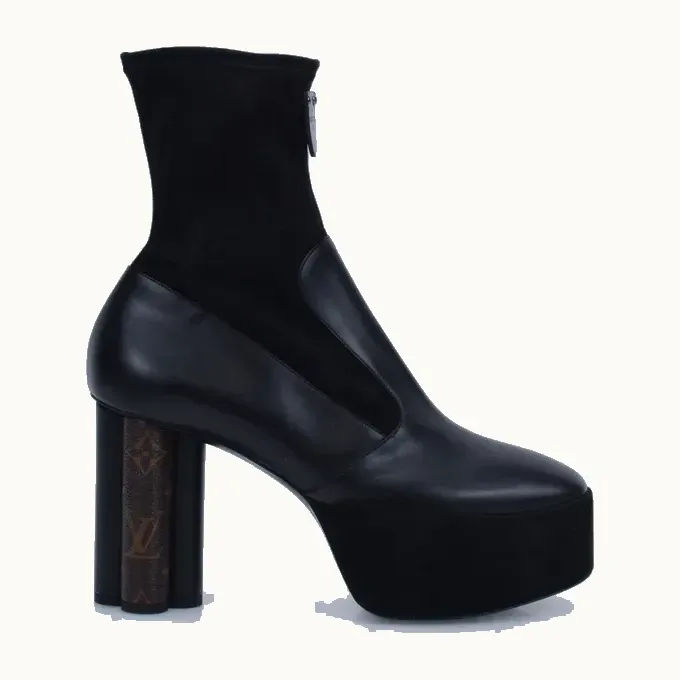 Zapatos Louis Vuitton Podium Negros, Talla 41