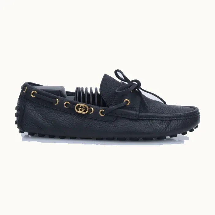 Mocasines Gucci Bow Negros, Talla 41.5