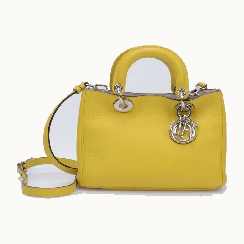 Bolso Dior Diorissimo Mini Amarillo