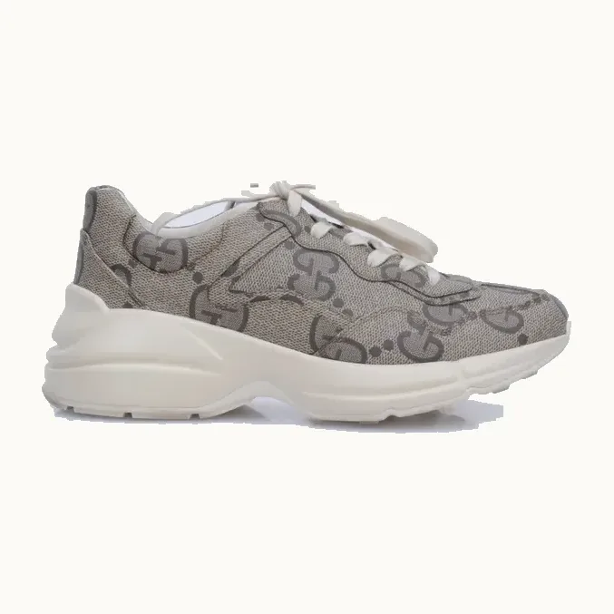 Zapatos Gucci Rhyton Jumbo GG Supreme, Talla 38