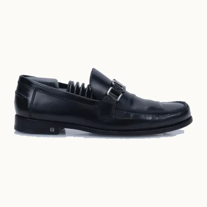 Zapatos Louis Vuitton Major Negros, Talla 41.5