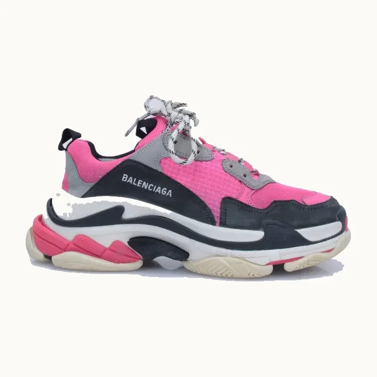 Zapatos Balenciaga Triple Rosas, Talla 41