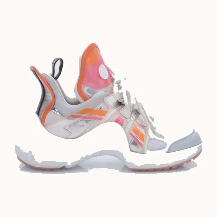 Zapatos Louis Vuitton Archlight PVC Blancos, Talla 37