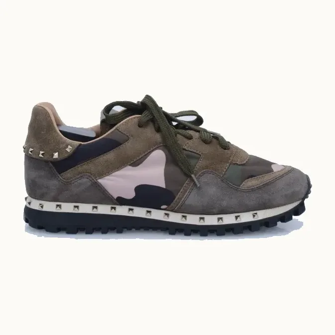 Zapatos Valentino Rockrunner Gris, Talla 39