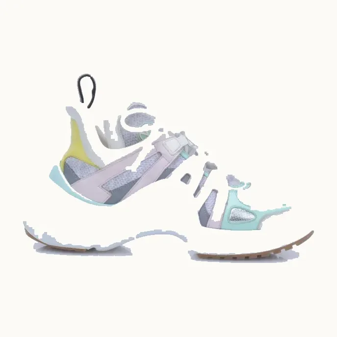 Zapatos Louis Vuitton Archlight Gris, Talla 38