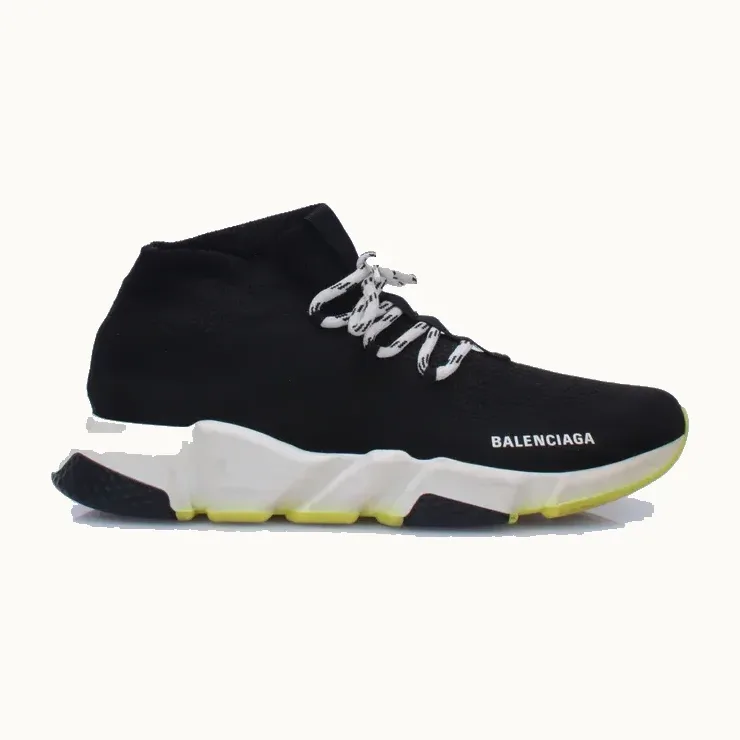 Zapatos Balenciaga Speed Lace Up Negros, Talla 43