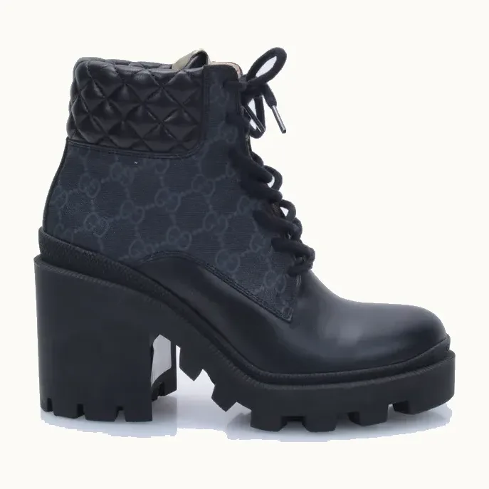 Zapatos Gucci Apollo Negros, Talla 36