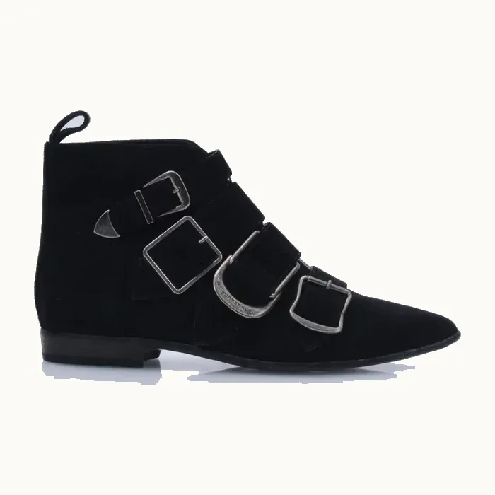 Zapatos Burberry Milner Buckle Negros, Talla 37.5