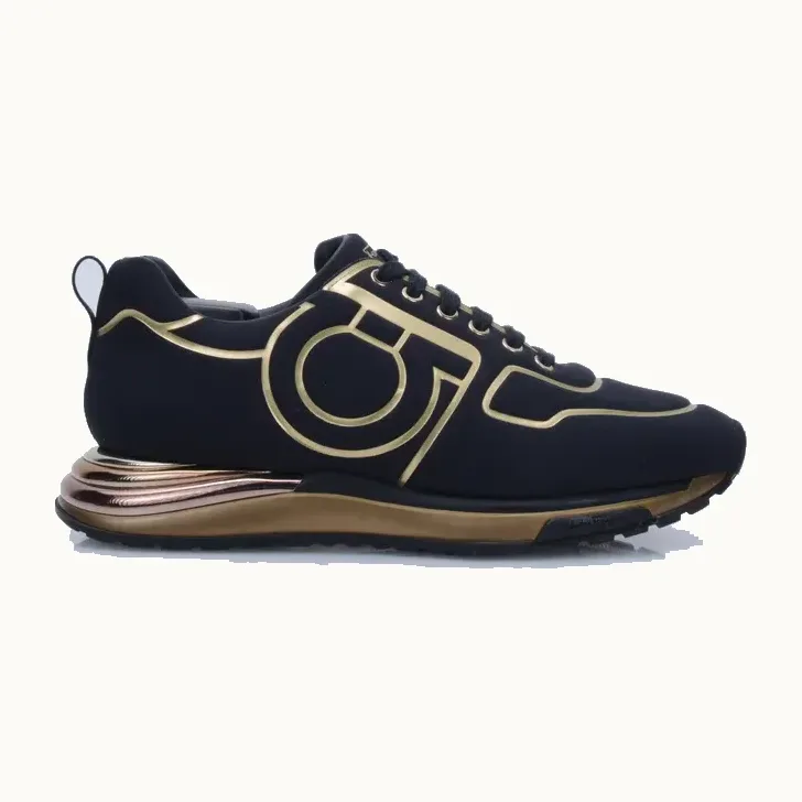 Zapatos Salvatore Ferragamo Brooklyn 5 Negros, Talla 10